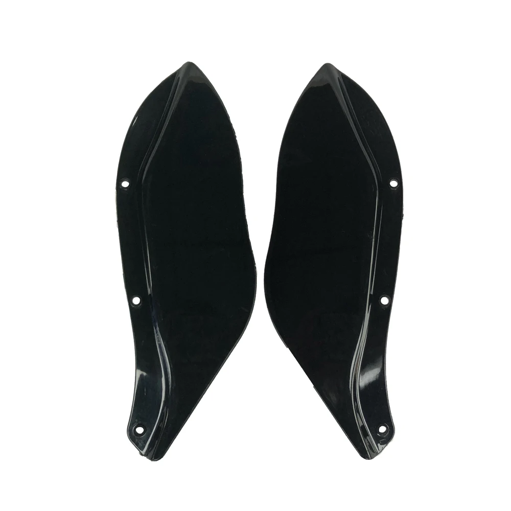Мотоциклетные черные боковые крылья ветровые дефлекторы кожух чехол для Harley