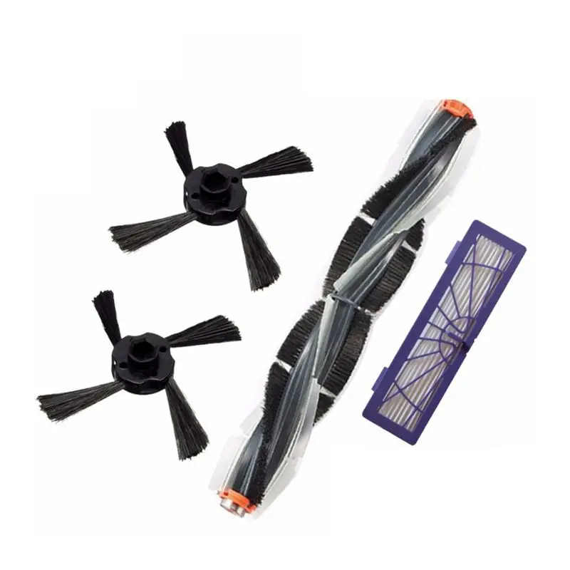 Универсальная комбинированная щетка с лезвием + 2 шт Боковая 1 пылевой hepa фильтр
