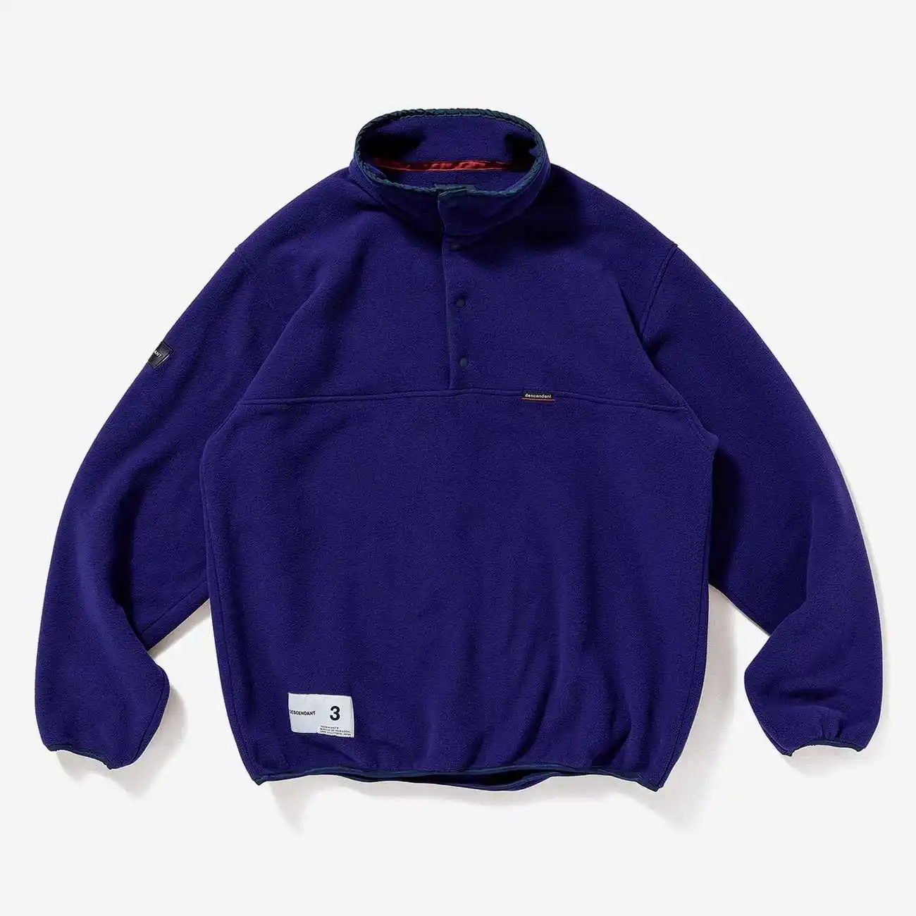 

2021 дизайнерский флисовый свитер dcdt xishav Свободные толстовки с воротником-стойкой