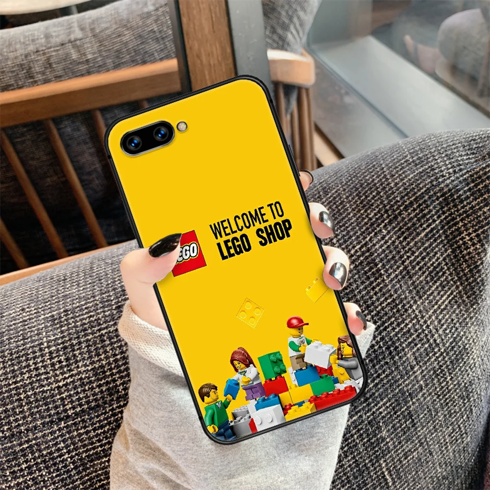 

LEGOs Phone Case Cover Hull For HUAWEI honor 7a 8s 8a 8x 9 9x 10 20 i Lite Pro Black Waterproof Trend Etui 3D Hoesjes Soft Coque