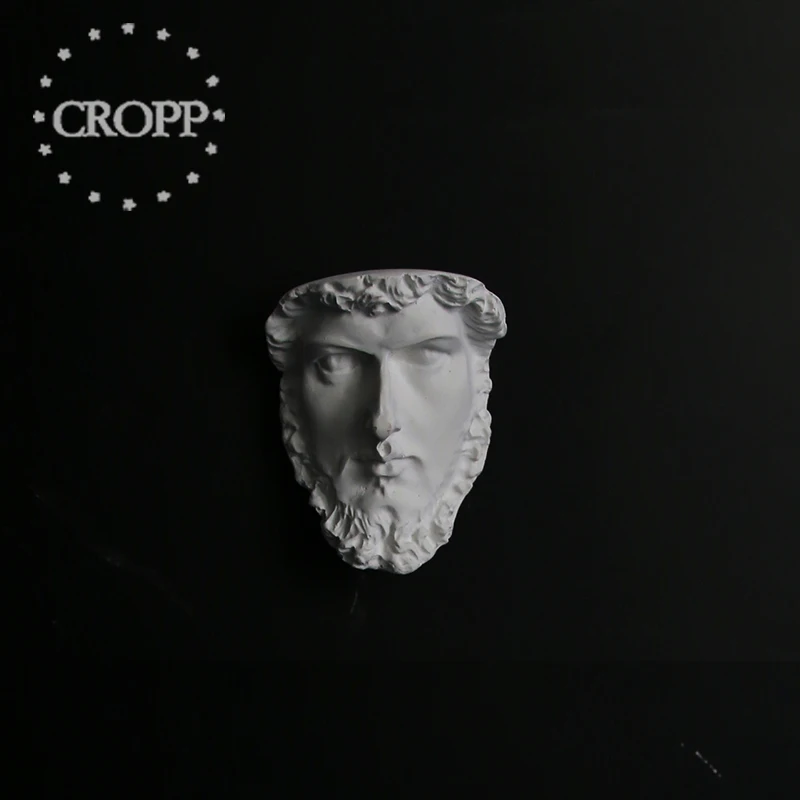Новинка абстрактный портрет Люциус имитация лица модель пластыря брошь из смолы