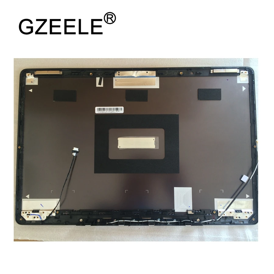 GZEELE новый топ для ноутбука ЖК-чехол ASUS N750 N750JV ЖК-экран задняя крышка черный чехол