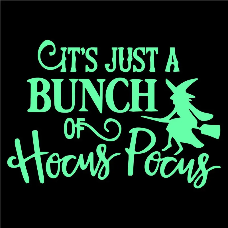 Настенные наклейки на Хэллоуин светящиеся ведьмы стену украшение для детских