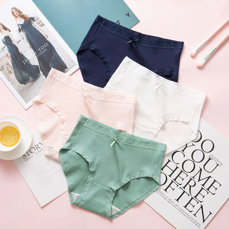 6 шт. женское нижнее белье сексуальное женские хлопковые стринги Трусы String Нижнее