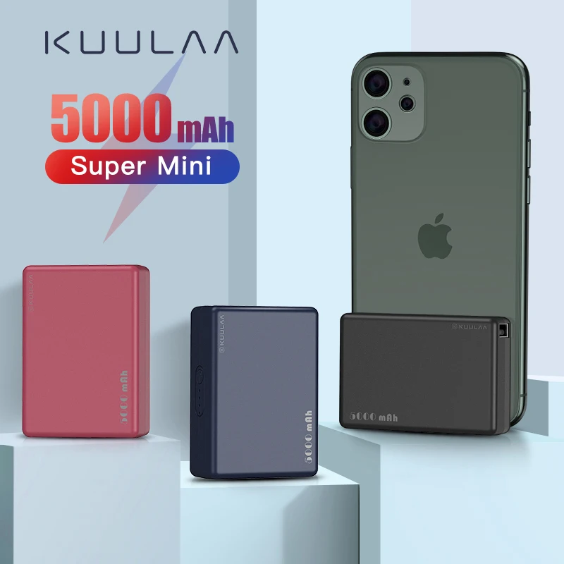 Внешний аккумулятор KUULAA 5000 мАч | Мобильные телефоны и аксессуары