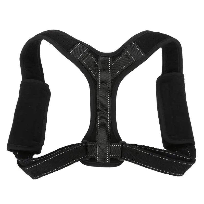 

Posture Corrector Unisex Back Brace Support Belt for Adolescent + Reduce Pressure Pad Free Size Back Protection Belt Corrector