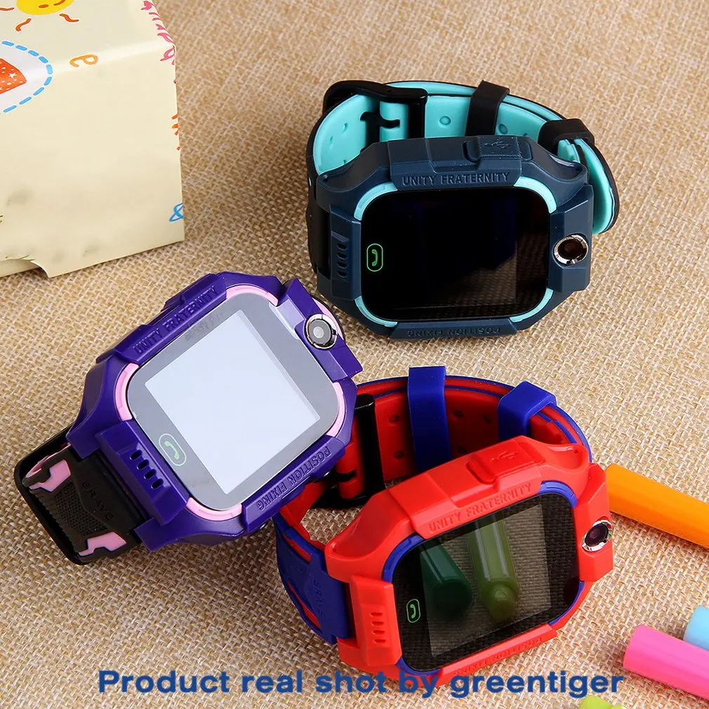 

Kids Smart Watch Phone For Girls Boys With Gps Locator Pedometer Fitness Tracker Touch Camera Anti Lost Alarm Clock Q19