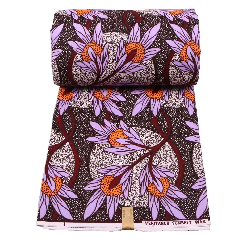 Новые поступления 2019 восковая ткань Африканский настоящий гарантированный Sunbelt