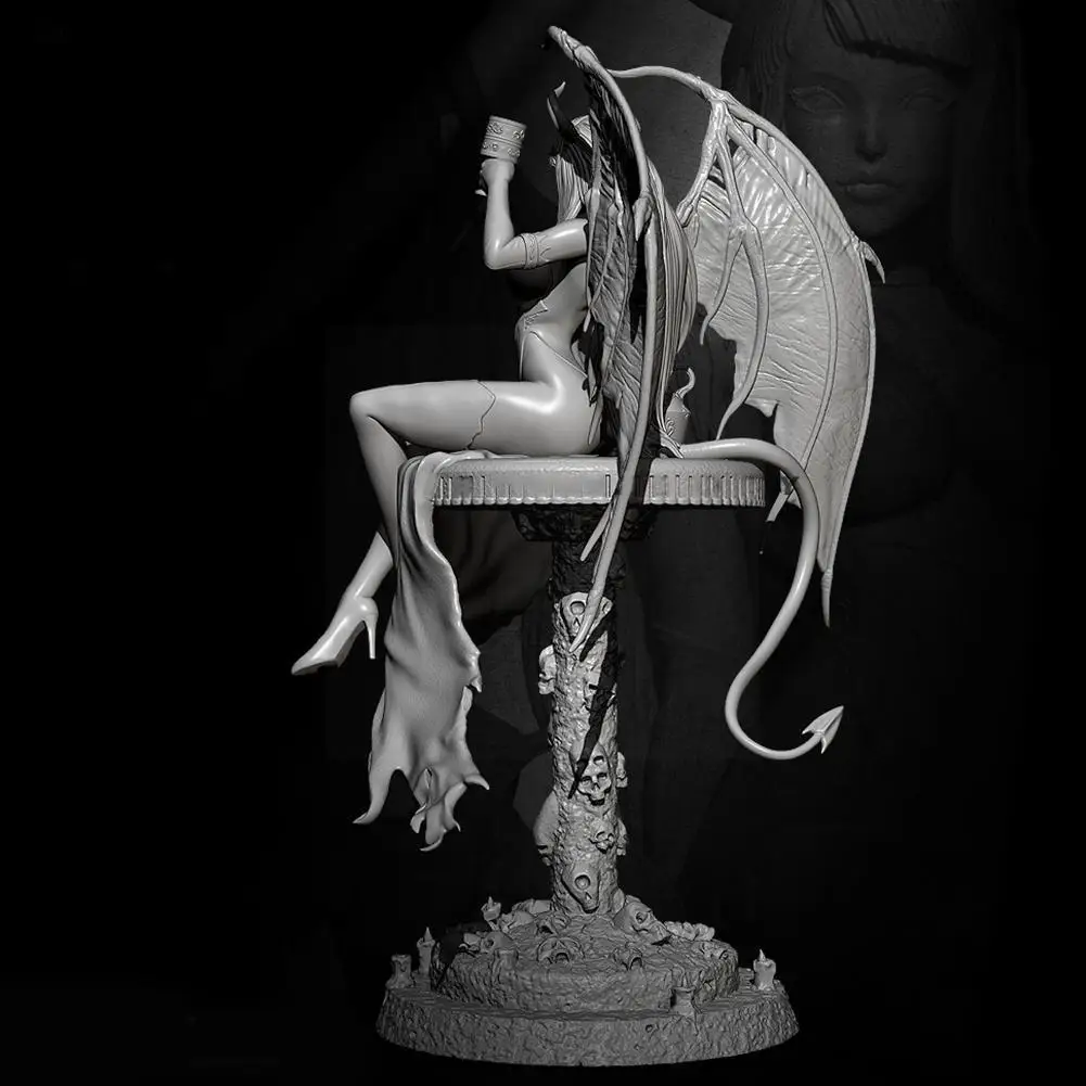 

H75mm 1/24 Miniature Resin Figure Self-assembly DIY DIY Kit Painted 2725 Static Hand Model A4W0