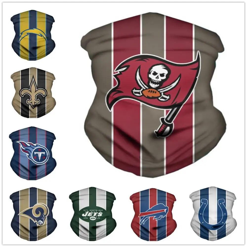 

Mens Outdoor Windproof Cycling Bandanas Football 3d Print Rugby Magic Tube Breathable Face Scarf Keep Warm Fishing Hiking