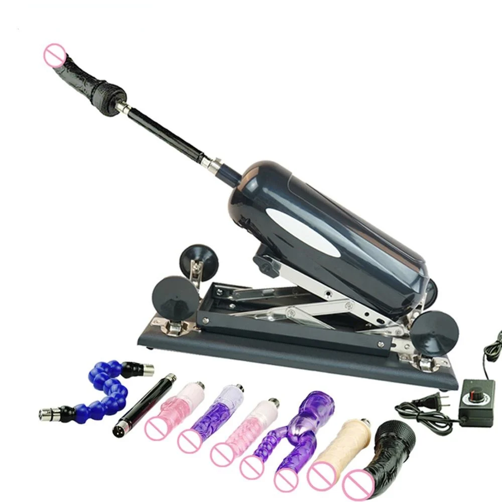 FREDORCH Updated version Sex Machine Gun with Big Dildo, Automatic Sex Machines for women, love machine with 8 Accessories