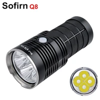 blf q8 4xpl 5000lm powerful led flashlight 18650 professional searchlight multiple operation procedure