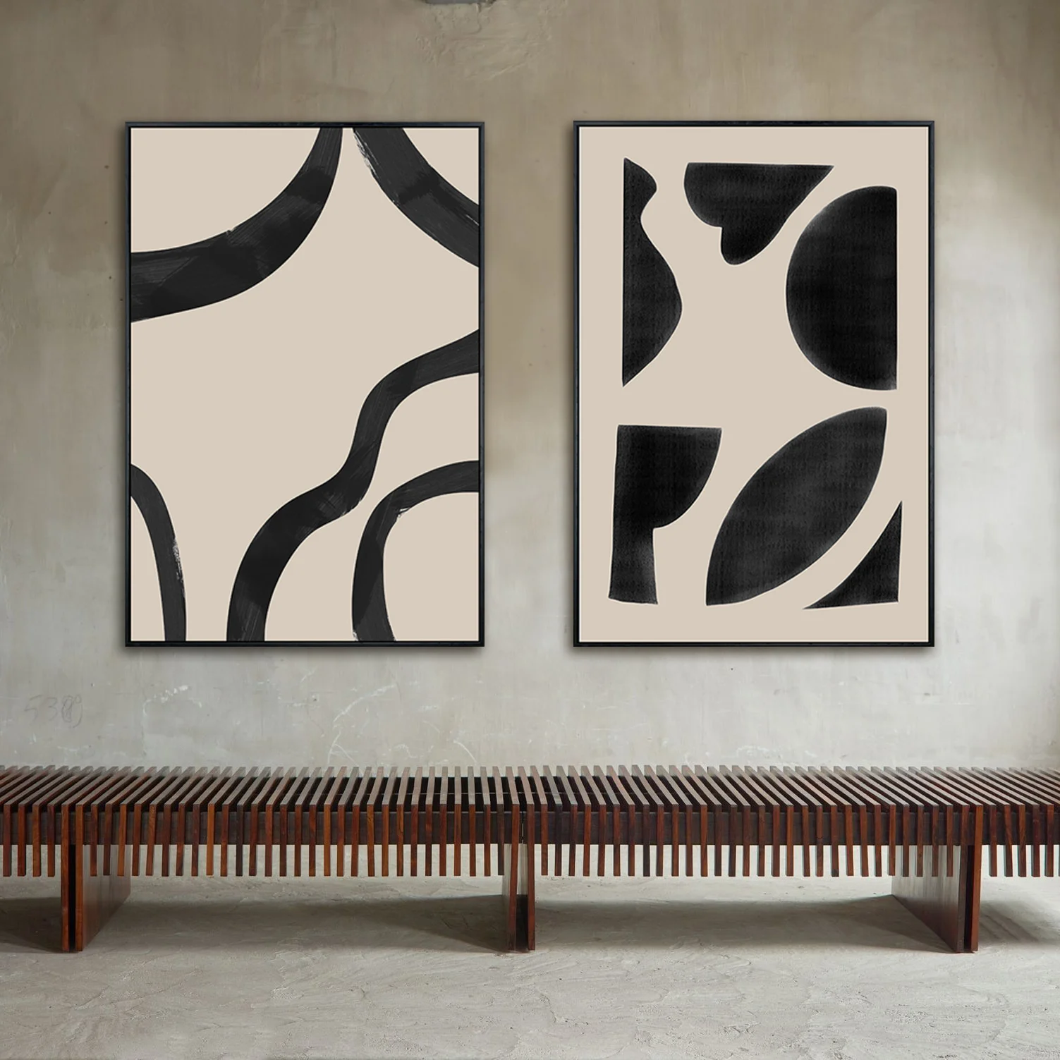 Goede Grote Nordic Art Schilderijen Abstract Woonkamer Vintage Nightmare Kamer Poster Kwaliteit Esthetische Affiche Kamer Decoratie BY50PA