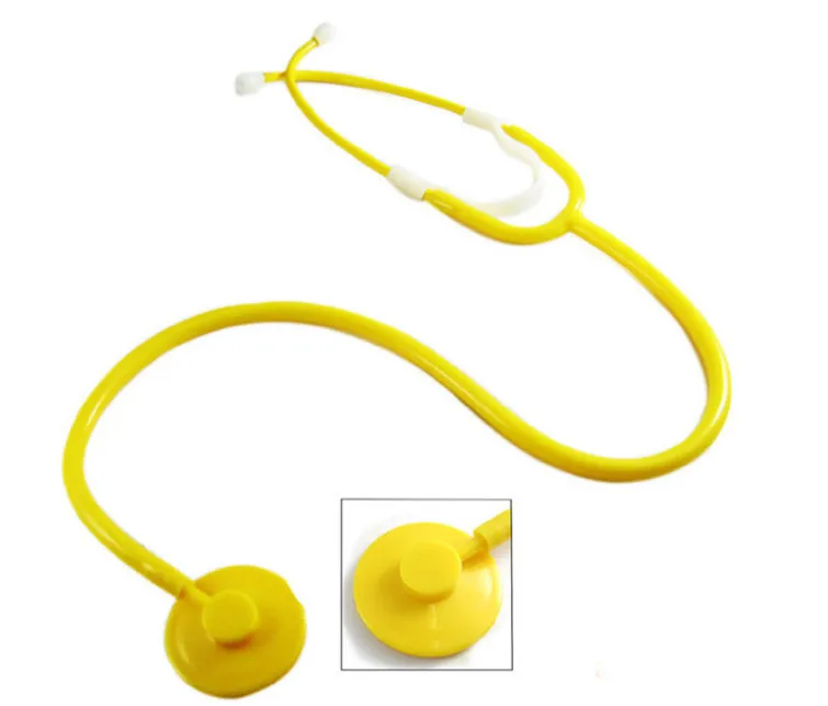 

2 шт./упак. одноразовый пластиковый игрушечный стетоскоп детские игрушки