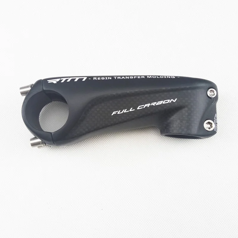 Black 100mm TMAEX 3k матовая/глянцевая полностью углеродная волоконная велосипедная вынос для шоссейного велосипеда/MTB углеродная вынос велосипедных деталей угол 6 градусов Аксессуары для велосипеда - Цвет: Black 100mm