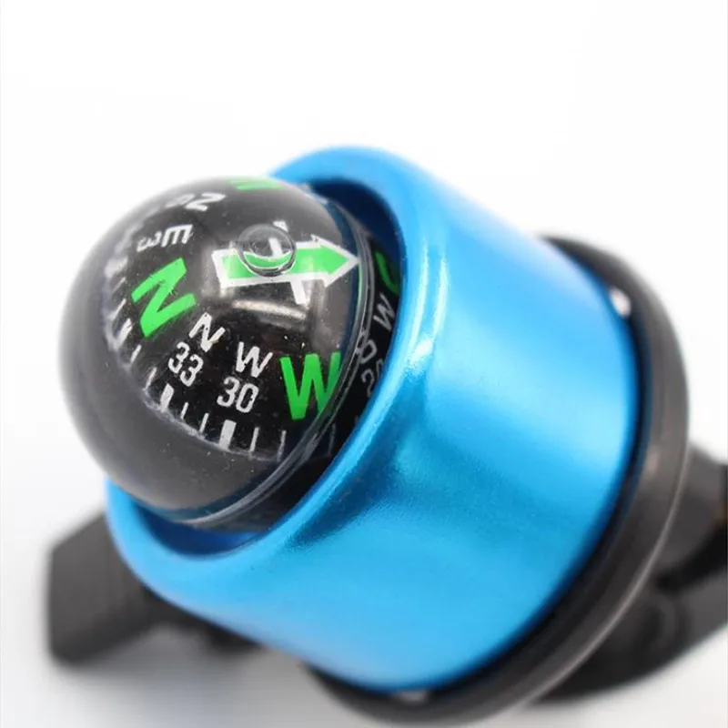 Мини Компас велосипедный Звонок спортивный руль кольцо с компасом вниз клаксон