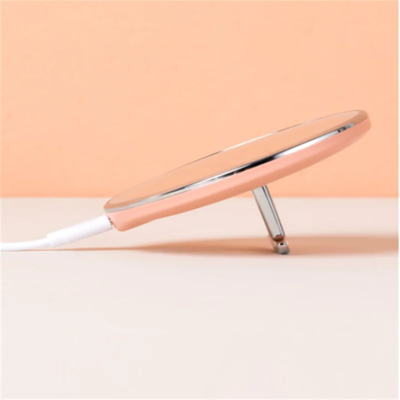Зеркало для макияжа Xiaomi HD со светодиодной Цветной подсветкой косметическое