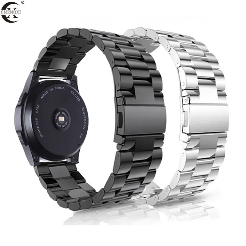 Ремешок для часов Gear S2 Frontier Премиум твердый браслет из нержавеющей стали ремешок