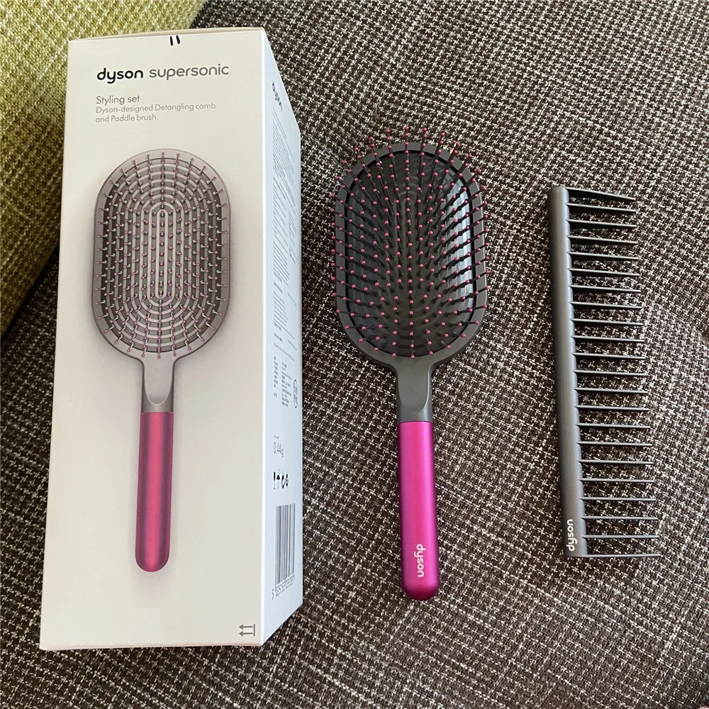 Для Dyson гребень с широкими зубьями воздуха Detangling парикмахерские грабли для
