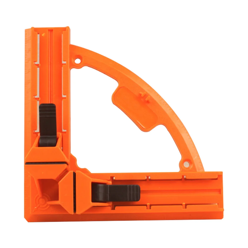 

90 Degree Corner Clamp Right Angle Clip Plastic Single Hanle Double Handle Clamps For Woodworking Framing Photo Clamping Tools