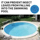 Покрытие для бассейна круглый Солнечный бассейн покрытие ванны Солнечный брезентовое покрытия круглый прочный нагревательная пленка для дождливой погоды коврик из ткани