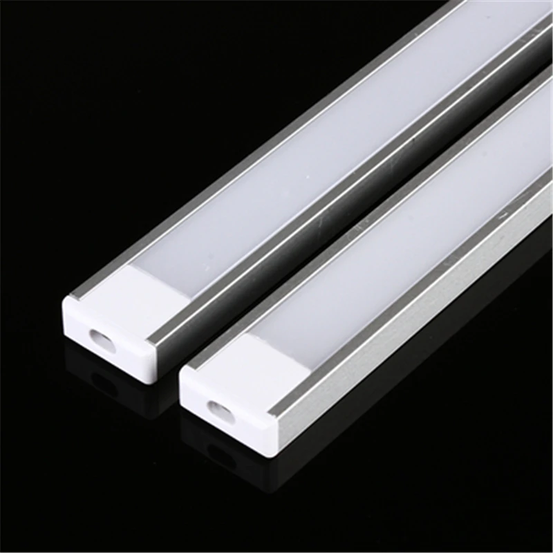 

2-30pcs/lot LED aluminum profile U Style 0.5M for 5050 5630 led strip,milky/transparent cover for aluminum channel