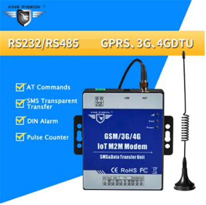 IOT M2M Modem GSM 3G 4G DTU Supports Programmable Handshake Message