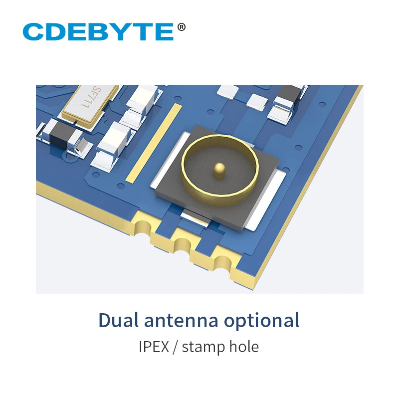 Ebyte E78 868LN22S ASR6501 LoRaWAN модуль узла 868 МГц 915 ABP OTAA SoC большой радиус действия маленький