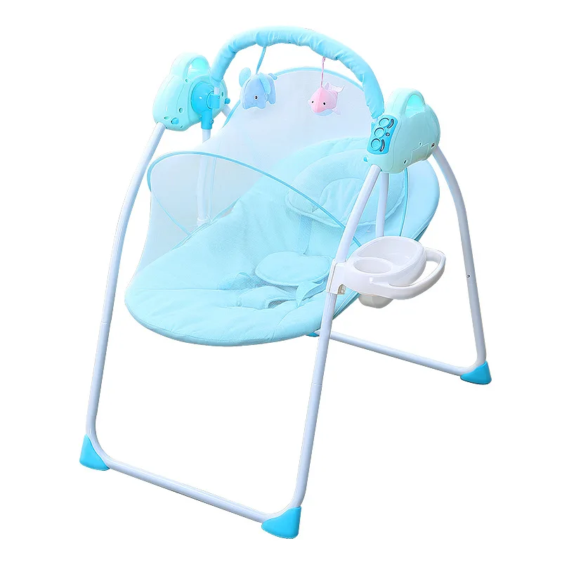 Smart Electric Rocking Chair Shaker Cradle Crib Rocking Chair Sleeping Basket Coax Soothing Bassinet  Baby Crib  Baby Cradle