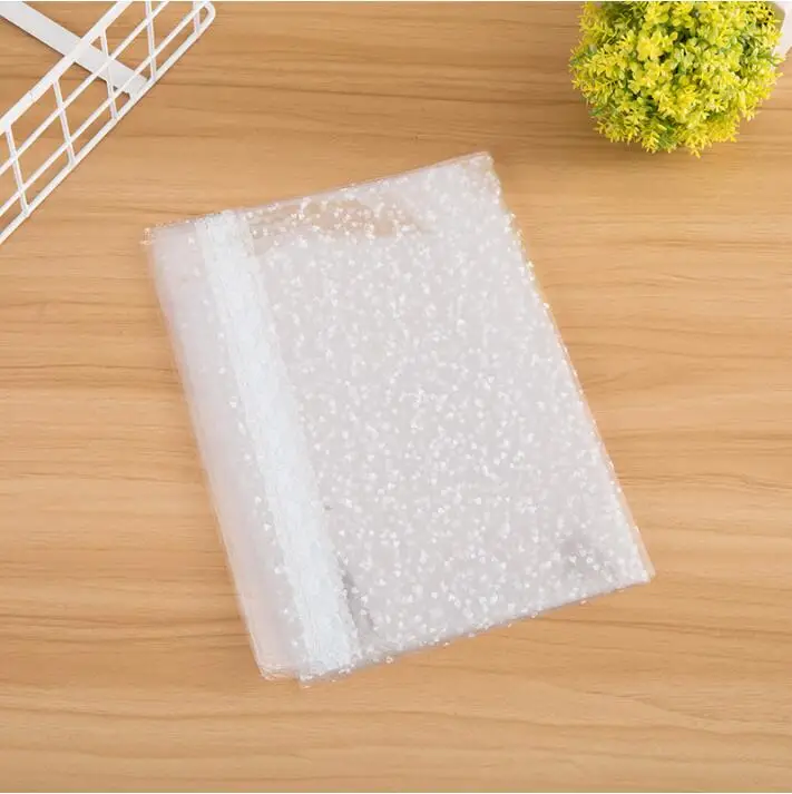 White 100 шт, 18x25 см/34x49 см, 4 размера, большой цветок, кружевной бант, подарочная упаковка, opp пакет, самоклеющиеся пакеты, мешок для конфет, мешок для печенья, печенья - Цвет: White