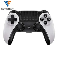 stoga gamepad controller remote joypad 6 axis gyro motion dual vibration touchpad and audio function for ps4 ps4 pro upgraded