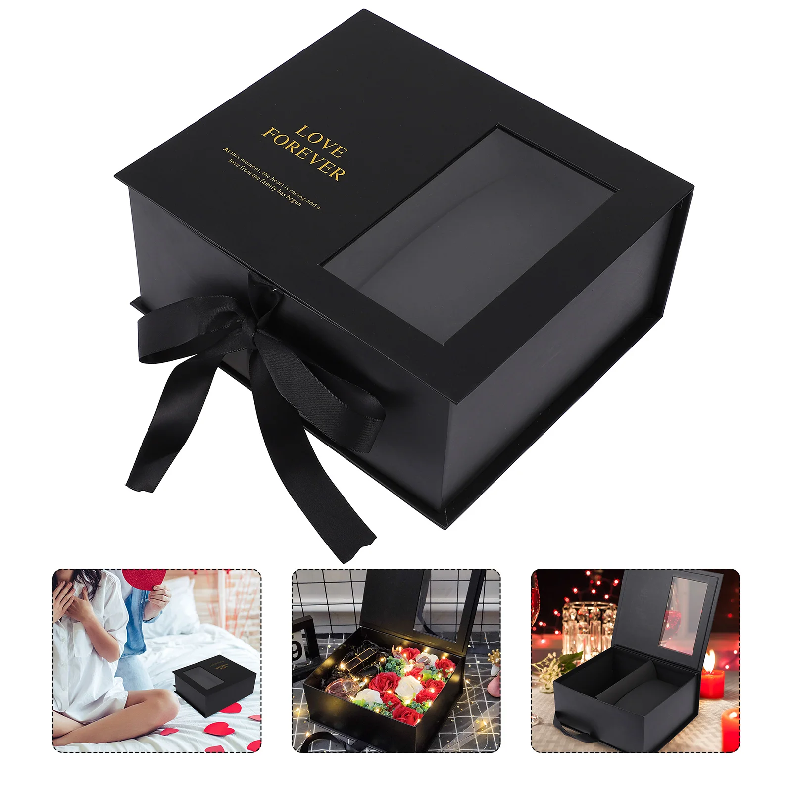 

Чехол с изображением розы в цветочной коробке