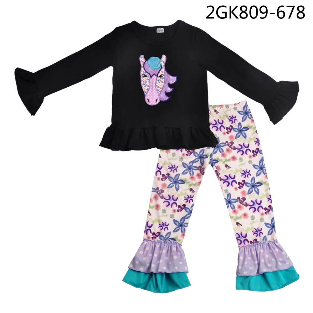 Комплект детской одежды для девочек милая детская Рождественская одежда красное