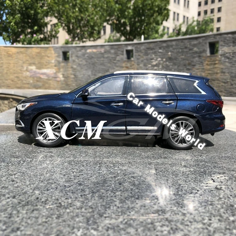 Литая модель автомобиля для QX60 1:18(синий)+ маленький подарок