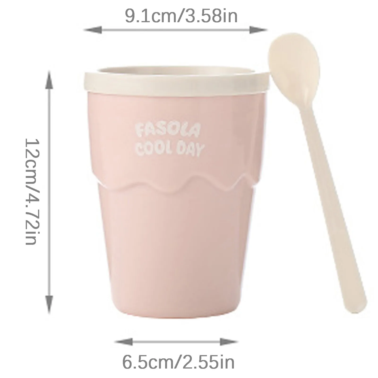 

Smoothie Cup Hot Homemade Smashed Ice Cream Cup Diy Milk Popsicle Ice Cream Mold