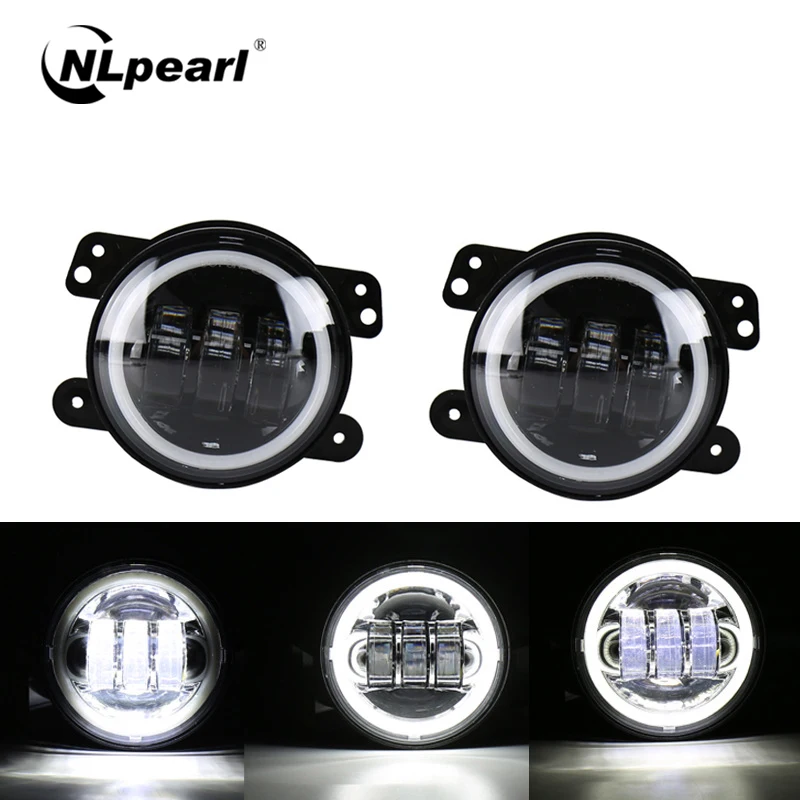 Nlpearl автомобильный светильник в сборе 4 дюйма круглый светодиодный