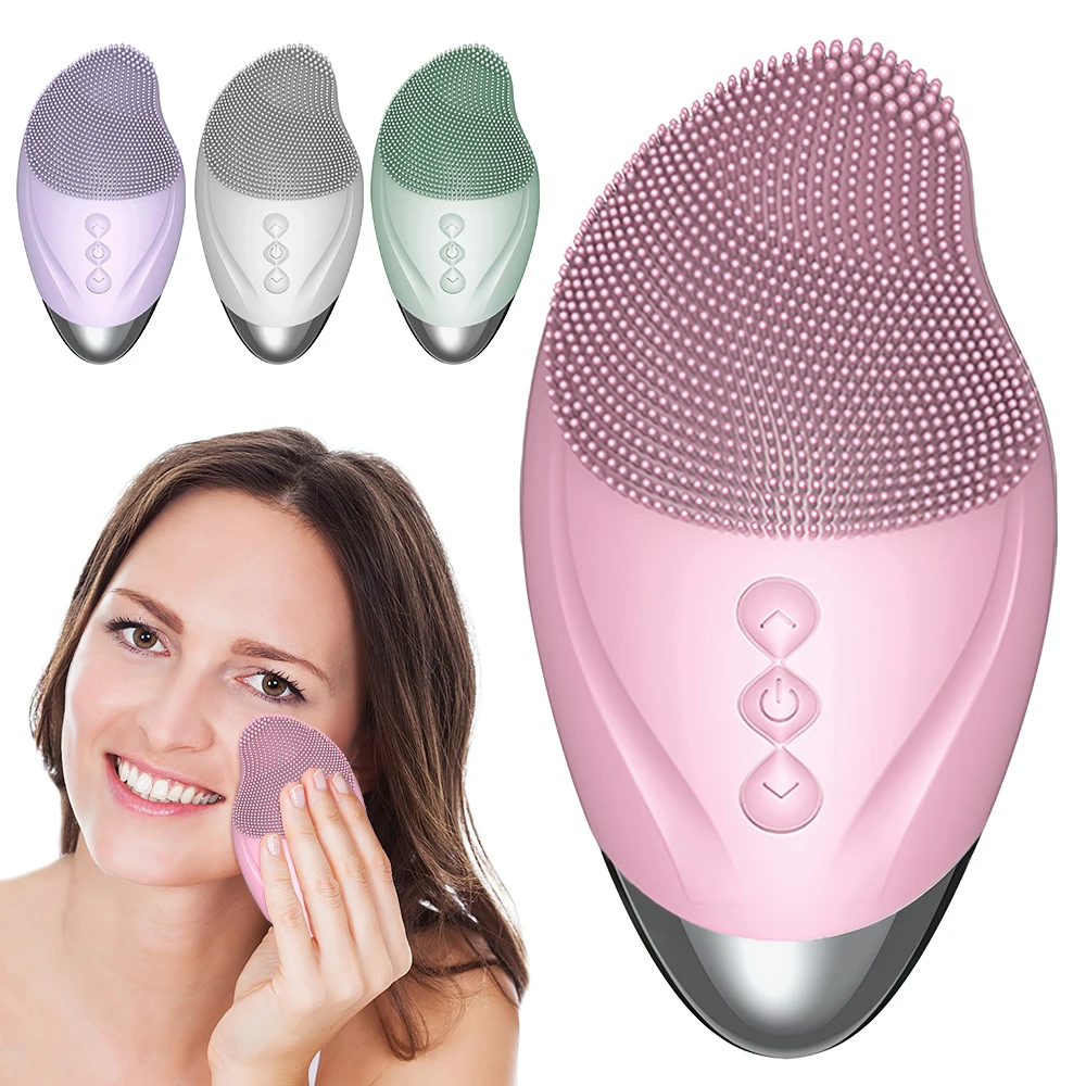 Электрическая Очищающая щетка для лица DIOZO силиконовое средство очищения