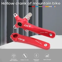 2021 mtb road bike bicycle crank set arm 170mm 104bcd aluminum alloy rainbow compatibility bicycle parts durable