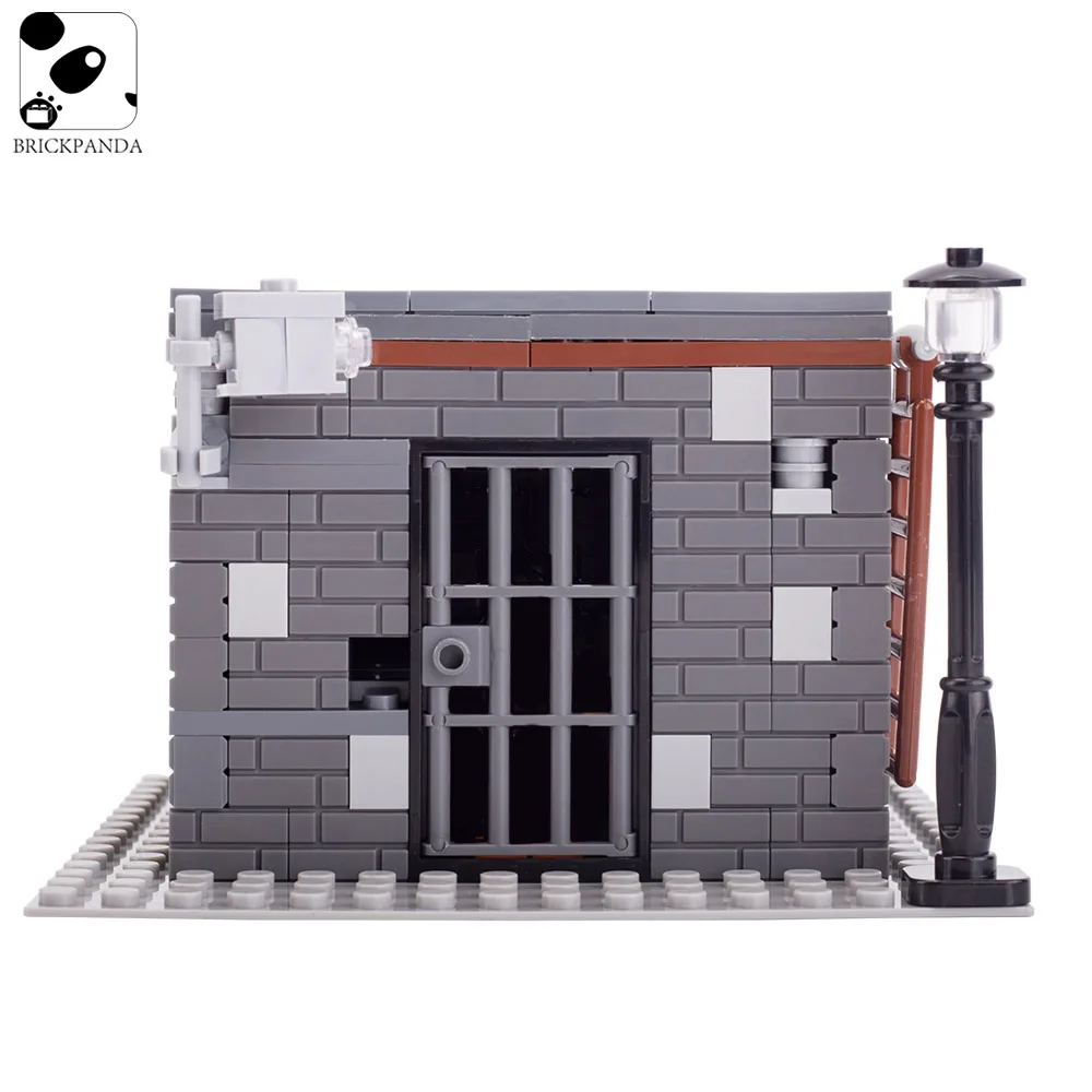 

City Prison Police Military Building Blocks Mini Bricks Construction Patrol Soldiers Weapon Thief Accessories Puzzle Kids Toys