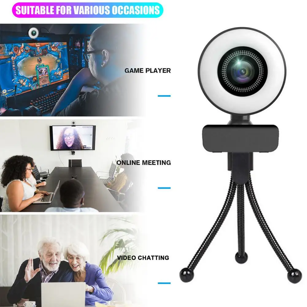 Fill Light Camera Multifunctional HD USB Webcam 5 Million Live Video Supplement | Компьютеры и офис