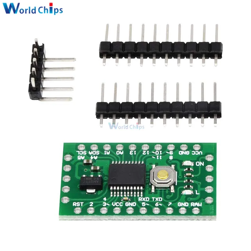 Плата разработки LGT8F328P LQFP32 CH340 MiniEVB, плата с интерфейсом TYPE-C, 16 