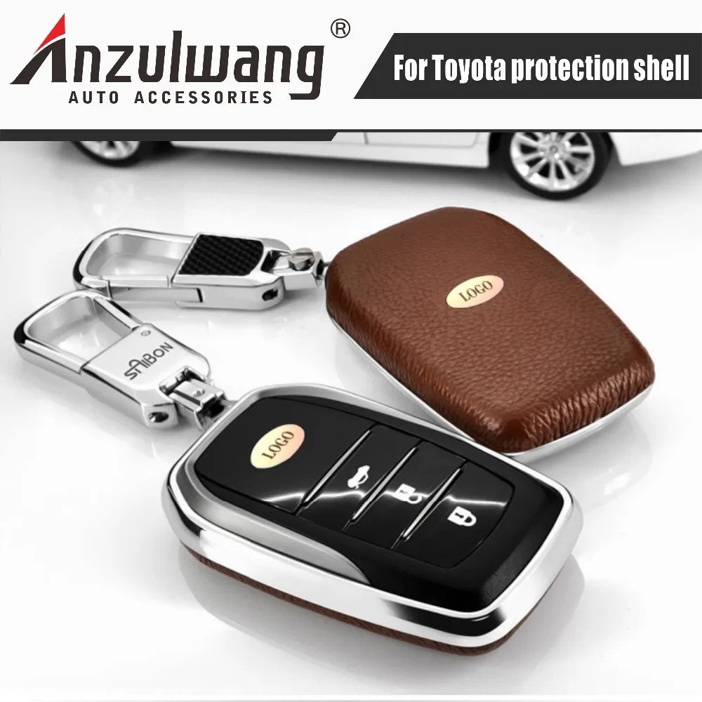 2017 Новый автомобильный чехол для ключей Toyota Prado Reiz Corolla Camry|key case for car|car key shell casecar