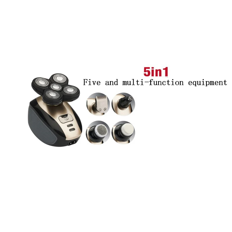 Alecoy 5 в 1 многофункциональная USB зарядка электробритва бритва для носа триммер