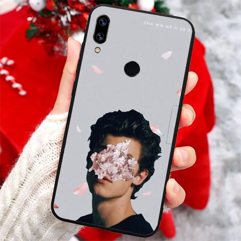

shawn mendes Canadian singer Phone Case For Xiaomi Redmi note 7 8 9 t k30 max3 9 s 10 pro lite
