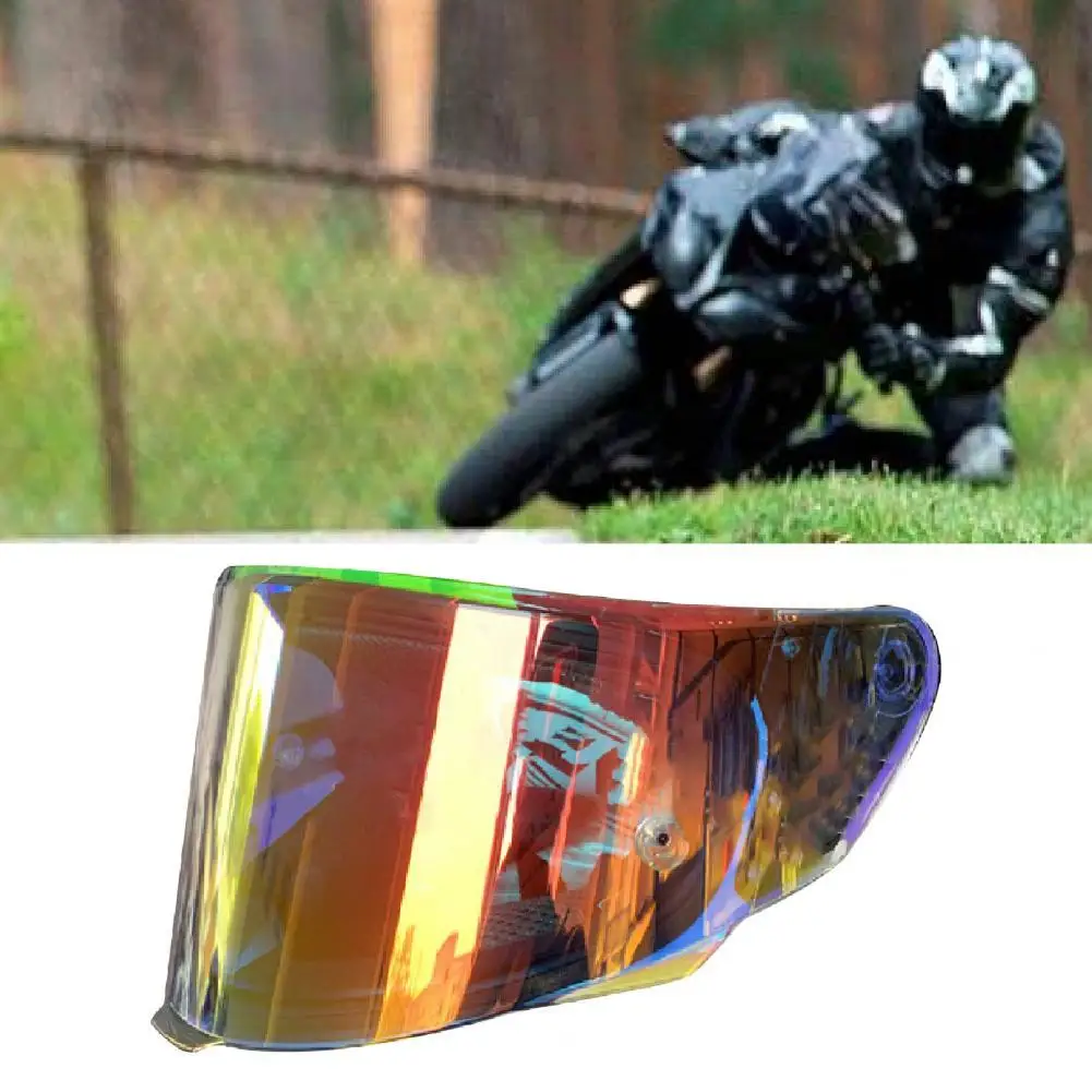 

Durable Helmet Shield Waterproof Replaceable Night Vision Revo PC Non Glare Motorcycle Helmet Visor for KYT TT