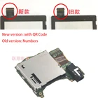 Оригинальный игровой слот для чтения карт, разъем для игровой консоли NS Nintendo Switch, запасные части для ремонта, замена игровой карты