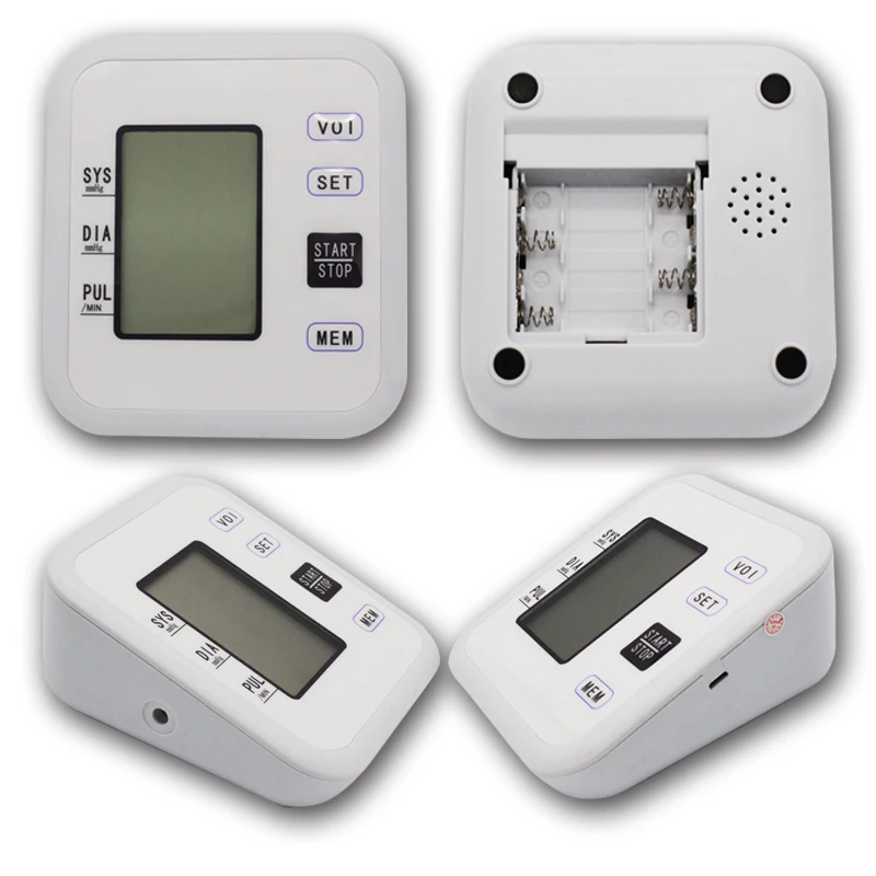 ЖК дисплей цифровой автоматический Монитор артериального давления на руку