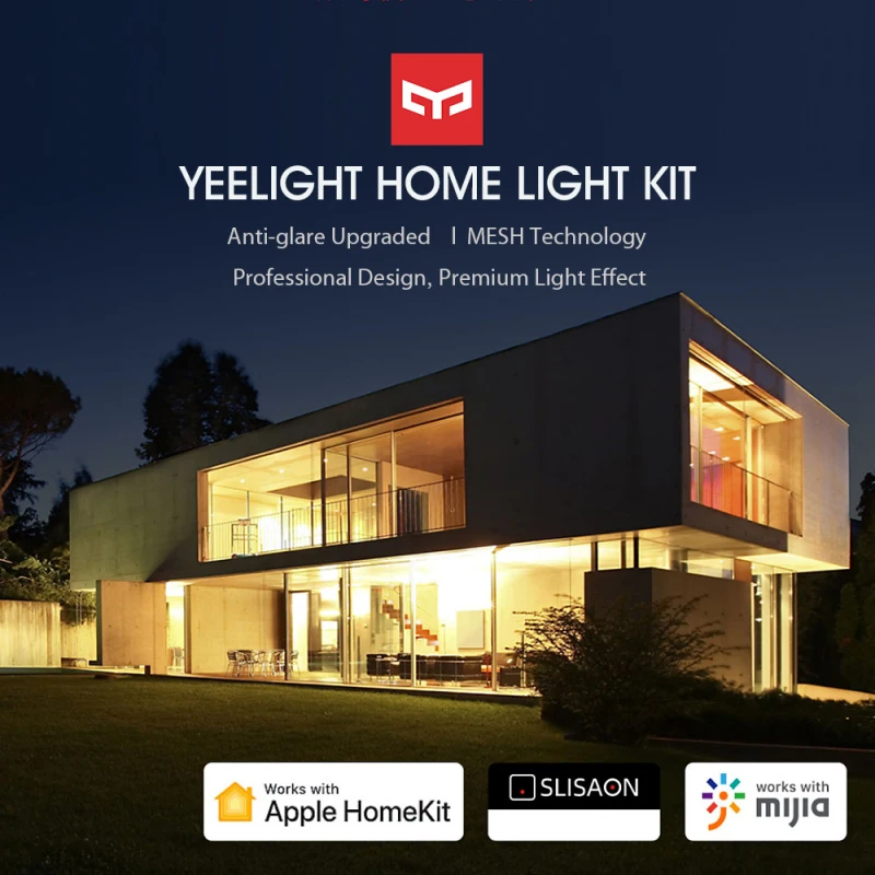 

Yeelight Smart Home Mesh Gateway Hub YLWG01YL Supporting Device for Mesh Lighting Products Work With Apple Homekit Mijia App