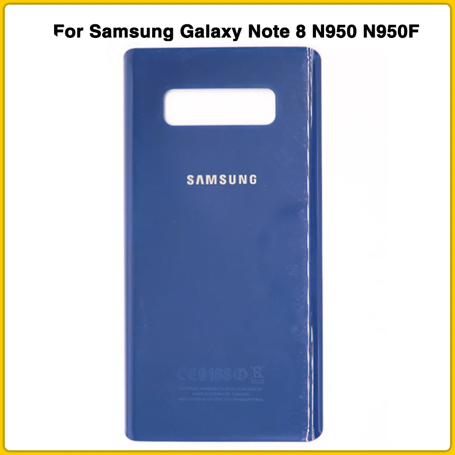 Новый Note8 чехол для задней части телефона samsung Galaxy Note 8 N950 N950F задняя панель с