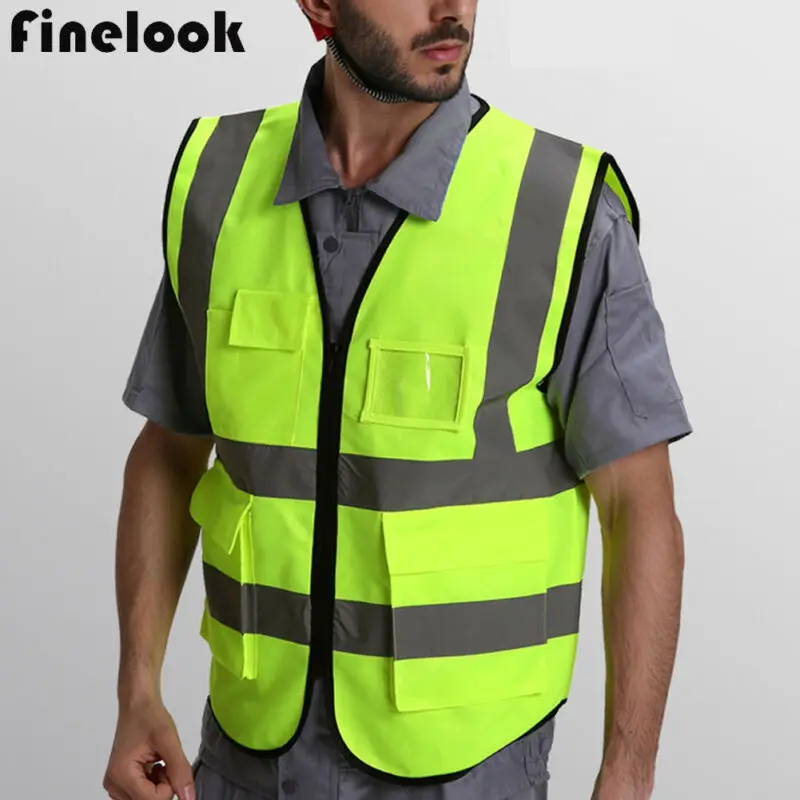 HIRIIGN светоотражающий жилет высокой видимости для безопасной работы двухцветный